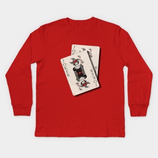 Joker Cards Kids Long Sleeve T-Shirt